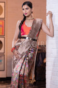 Digital Print Saree Light Green Digital Print Saree saree online