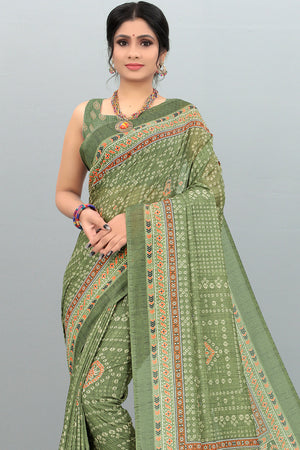 digital print saree