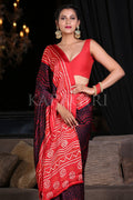 Digital Print Saree Midnight Blue Digital Print Saree saree online