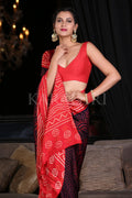 Digital Print Saree Midnight Blue Digital Print Saree saree online