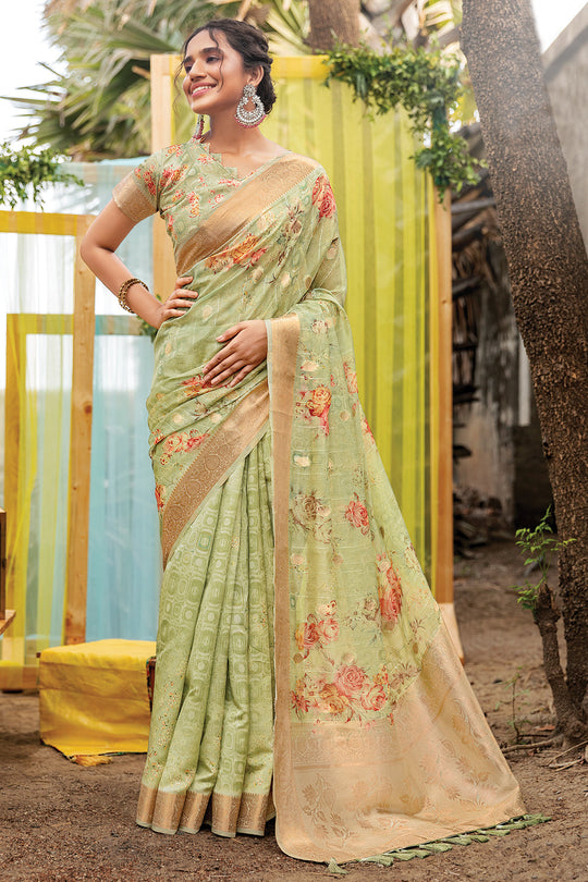 digital print saree