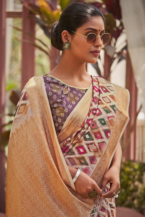 digital print saree
