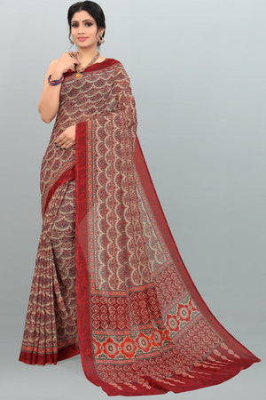 digital print saree