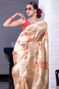 Digital Print Saree Mustard Yellow Digital Print Saree saree online