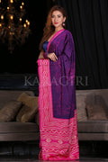 Digital Print Saree Navy Blue Digital Print Saree saree online