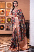 Digital Print Saree Peach Pink Digital Print Saree saree online