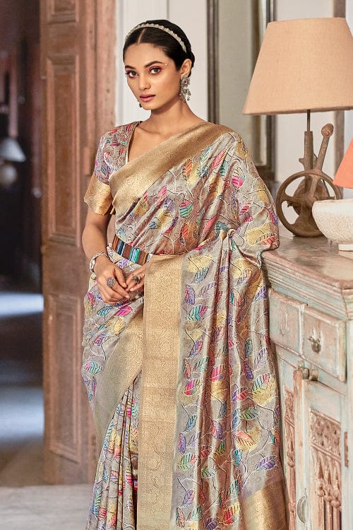 silk saree design