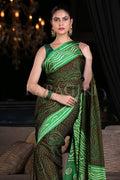 Digital Print Saree Penny Brown Digital Print Saree saree online