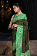 Digital Print Saree Penny Brown Digital Print Saree saree online
