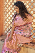Digital Print Saree Rose Pink Digital Print Saree saree online