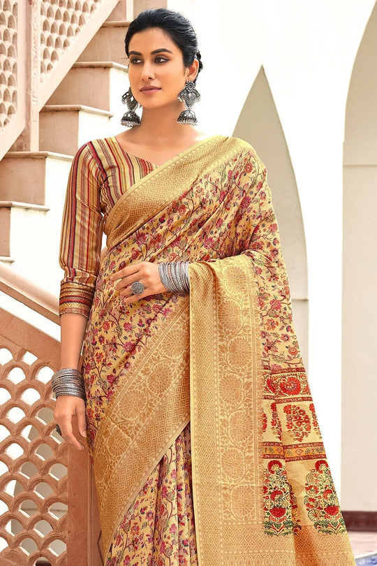 digital print saree