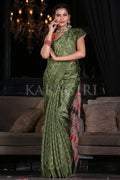 Digital Print Saree Spring Green Digital Print Saree saree online