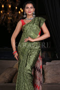 Digital Print Saree Spring Green Digital Print Saree saree online