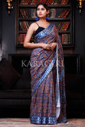 digital print cotton saree