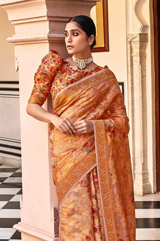 digital print sarees