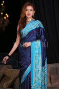 Digital Print Saree Violet Digital Print Saree saree online