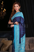 Digital Print Saree Violet Digital Print Saree saree online