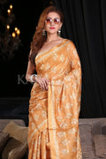 Digital Print Saree Vivid Yellow Digital Printed Saree saree online