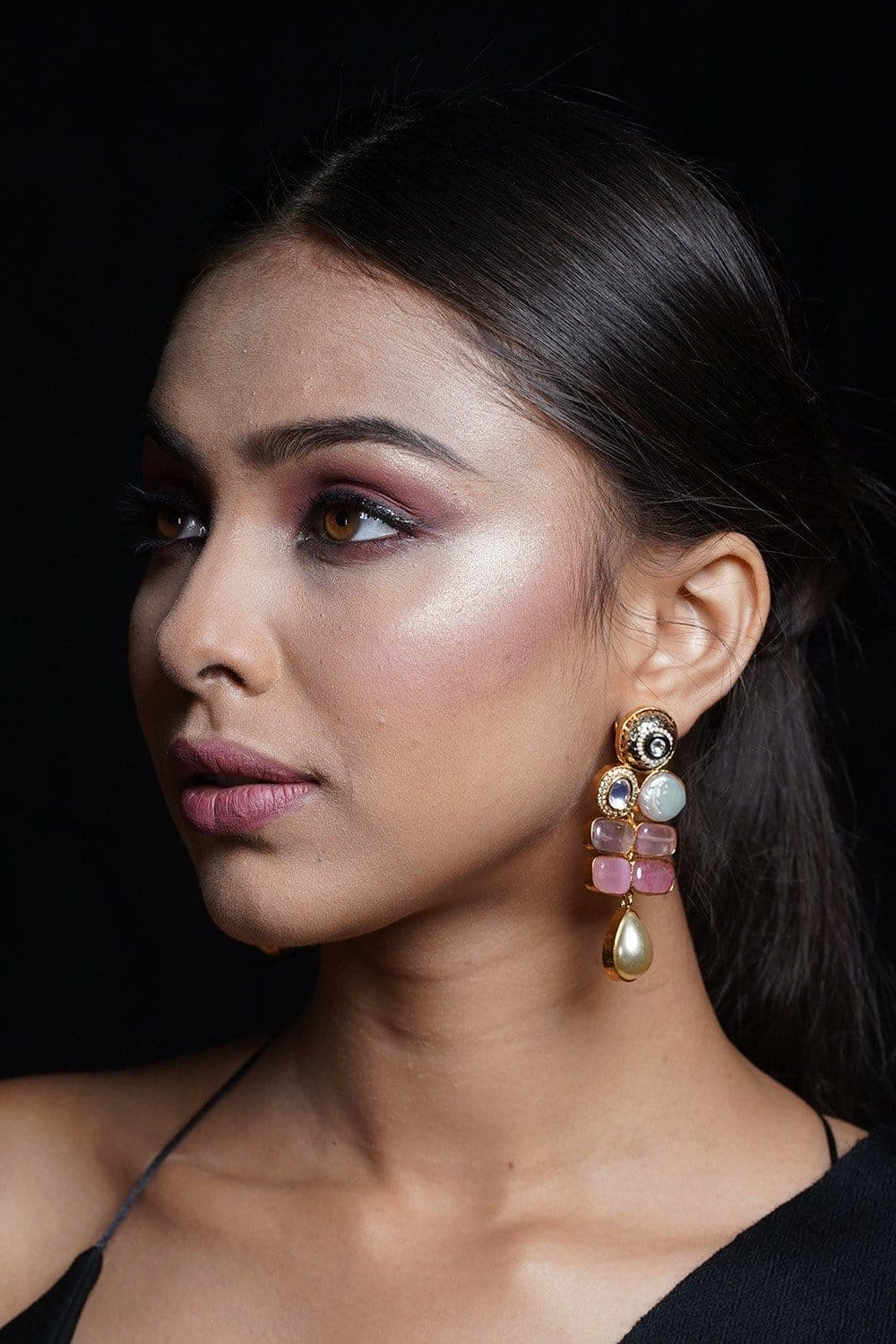 Semi precious sales gemstone earrings