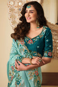 georgette saree blouse design