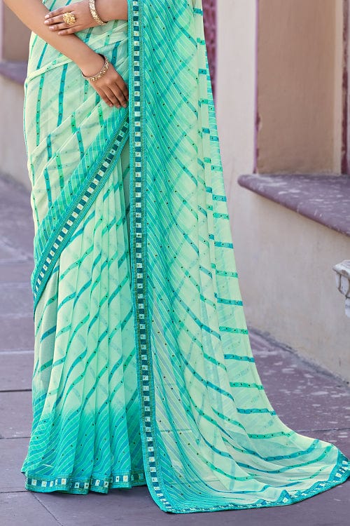 georegette saree design