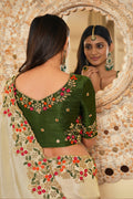 georgette saree blouse design