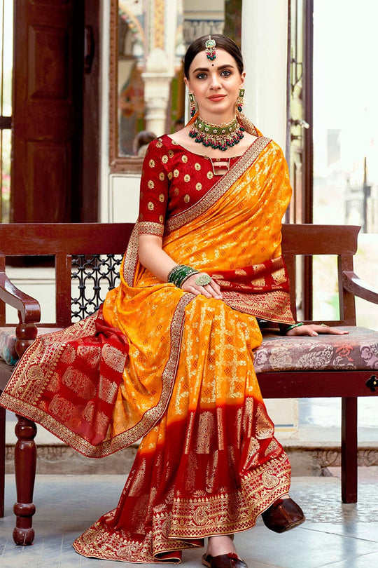 georgette saree