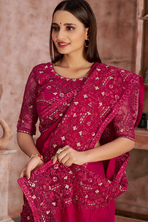 georgette saree