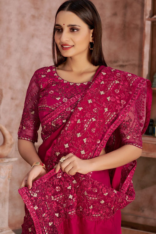 georgette saree