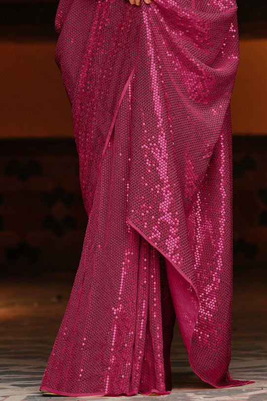 georgette saree design