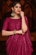 georgette saree blouse design
