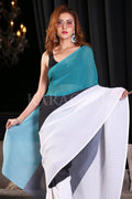 Georgette Saree Jessica in Dual Tone Georgette Saree saree online