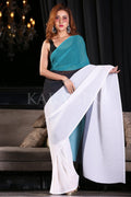 Georgette Saree Jessica in Dual Tone Georgette Saree saree online