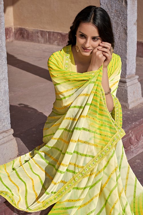 georgette saree