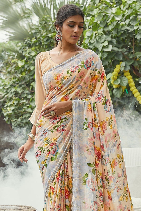 georgette saree