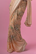 printed saree