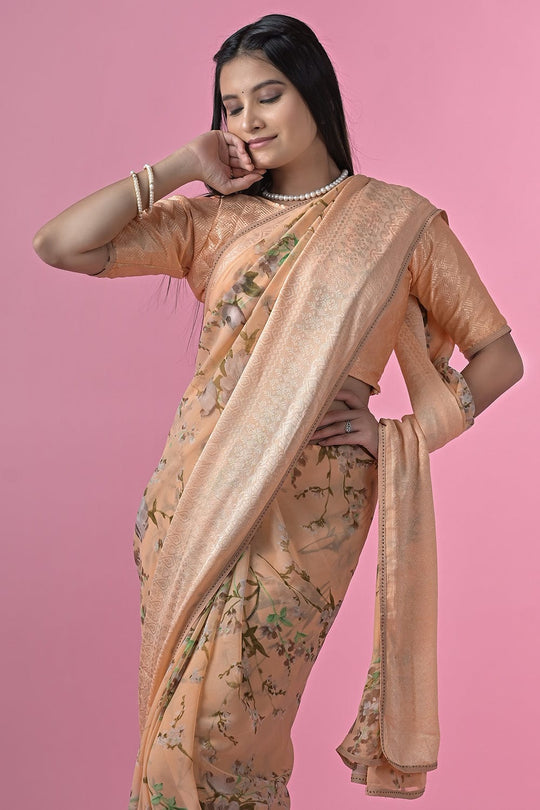 georgette sareee online