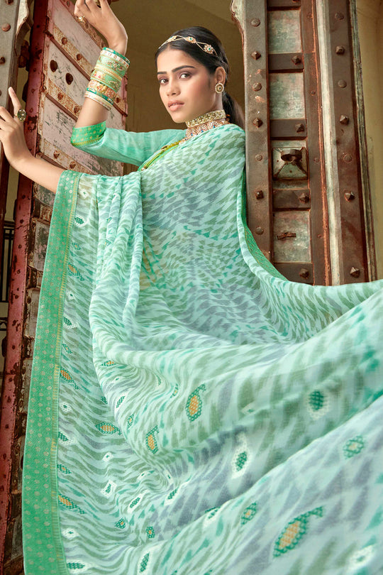 georgette saree