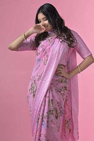 georgette saree blouse design