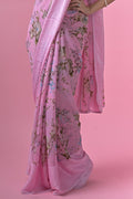 printed saree