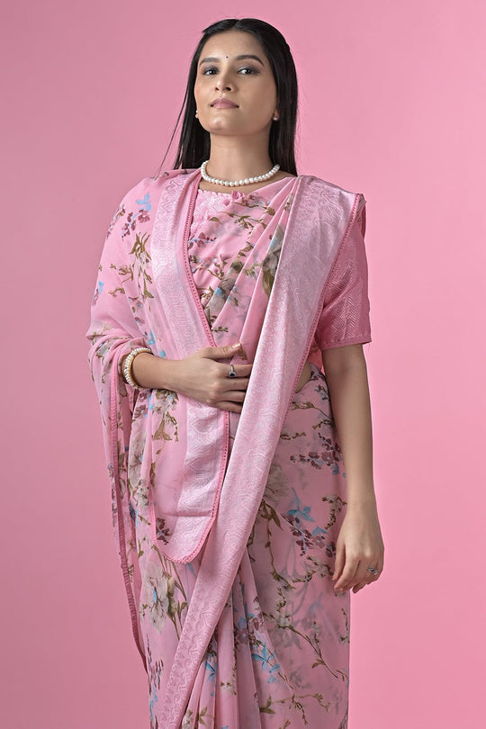 georgette saree