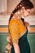 saree poses