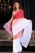 Georgette Saree Sassy Jennifer Look in Dual-tone Georgette Saree saree online