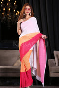 Georgette Saree Shanaya's Hot Pick Multi-coloured Georgette Saree saree online
