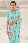 georgette saree