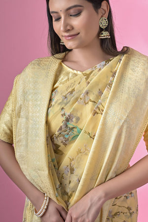 georgette saree