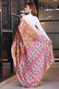 Kalamkari Saree Amber Yellow Kalamkari Saree saree online