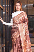 Kalamkari Saree Brown Kalamkari Saree saree online