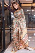 Kalamkari Saree Buff Beige Kalamkari Saree saree online