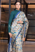 Kalamkari Saree Cobalt Blue Kalamkari Saree saree online